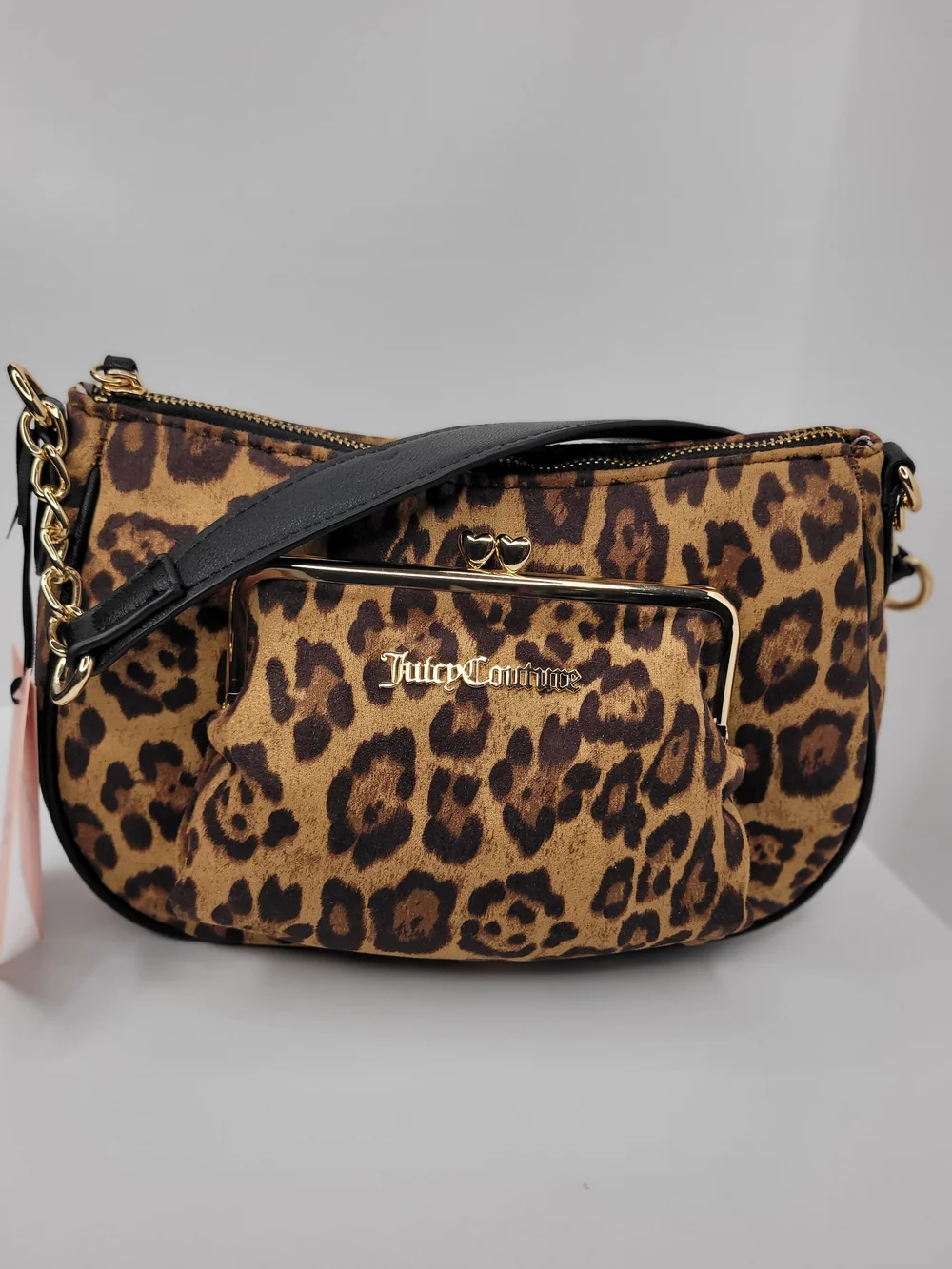 👉✨️ Juicy Couture Leopard Print Sugar And Spice Shoulder Bag